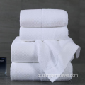 Hotel branco de luxo toalha 100% algodão